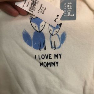 NWT gap baby onesie